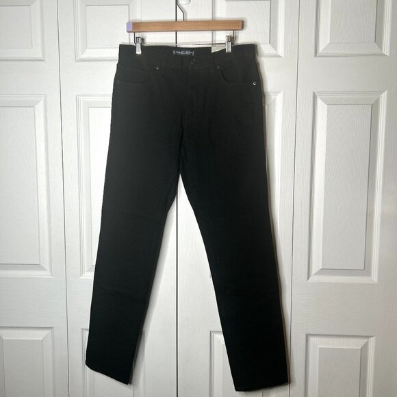 Everlane Uniform The Slim 4-Way Stretch Organic Black Jeans Men's Size 34 x 34